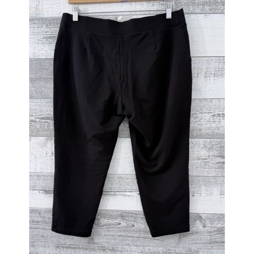 Pure J Jill Affinity French Terry Slim Crop Pants Women's M Petite (Fit 34x22.5) - Picture 2 of 9